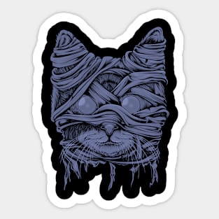 Cat Mummy Sticker